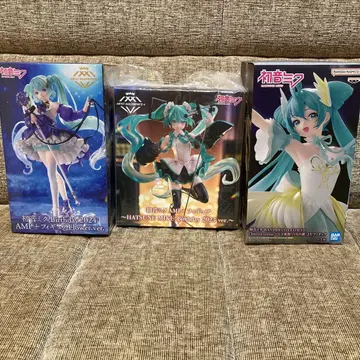 하츠네 미쿠 birthday 백조의 호수 피규어 3종 세트