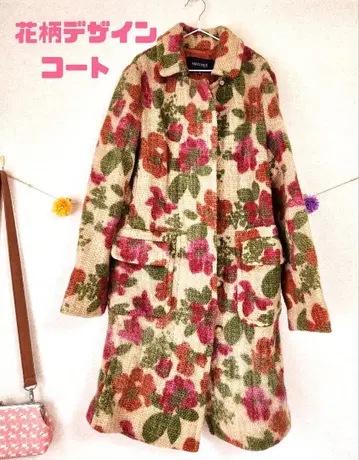 [ 새상품급 ] MACPHEE 꽃무늬 코트