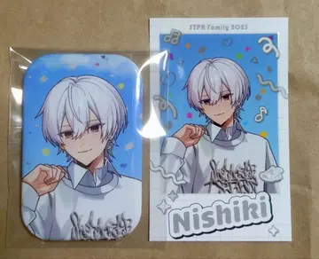 STPR Family 스니스테 니시키 캔뱃지 폴라로이드