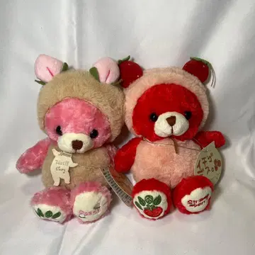 봉제 인형 S 사이즈 2체 세트