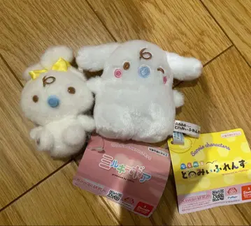 나란히 두기 프렌즈 시나몬 프렌즈 밀크 밀키 보아 귀매듭