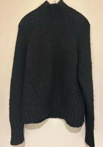 ADORE 어도어 하이넥 리브 니트 스웨터