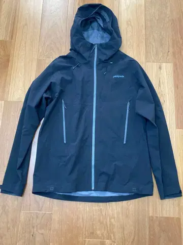 patagonia 블랙 갈바나이즈드 마운틴 후드티 L