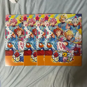 앙스타 ES 스토어 오피스 포스터풍 시트 셔플 곰곰레스Q 4점