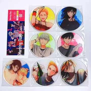 요르와 아사노 우타 하라다 요루아사 카페 혜택 아크릴 코스터 티켓 BL