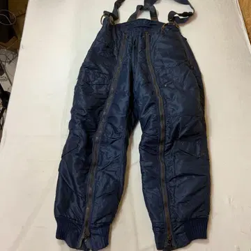 A/W USAIRFORCE 플라이트 팬츠 서스펜더 포함 네이비