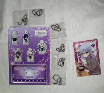 프로세카 스시로 콜라보 아크릴 유닛 참 니고 클리어 카드 카나데