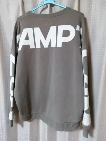 CAMP7 빅 루즈핏 트레이닝복 백 로고 M~L 긴팔 인기 레어템