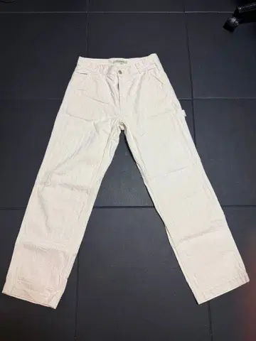 FOB FACTORY F0485 HBT 페인터 팬츠 색상 에크루