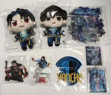 Paradox Live 이누카이 유진 아크릴 스탠드 봉제인형 키링