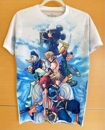 킹덤하츠 프린트 T셔츠