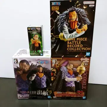 [ 새상품 미개봉 ] 원피스 크로커다일 피규어 4체 세트