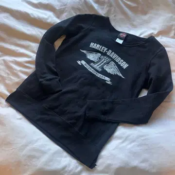 Harley-Davidson 두꺼운 소재 롱 T