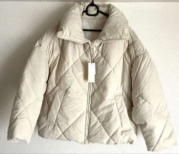 퀼팅 자켓 아우터 아이보리