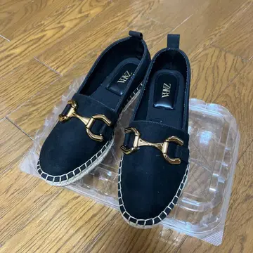 ZARA 에스파드리유 플랫슈즈