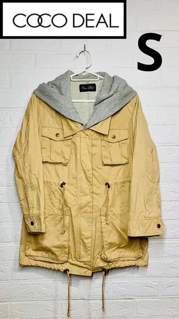 [새상품급] COCO DEAL 베이지 밀리터리 자켓 S