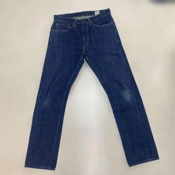 or slow 오어슬로우 스트레이트 진 셀비지 적귀 지퍼