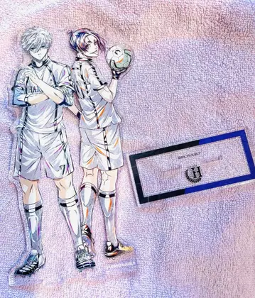 블루 록 아크릴 스탠드 나기 세이시로 미카게 레오 2인 세트