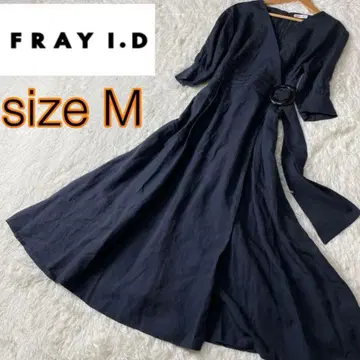 프레이 아이디 네이비 랩 드레스 M
