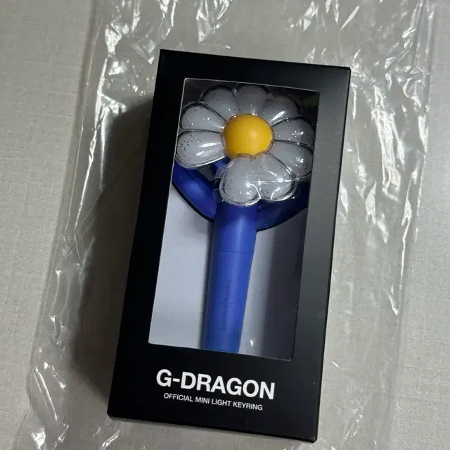 지드래곤 위버맨쉬 미니 라이트 키링 응원봉 코발트블루 [미개봉,새상품]