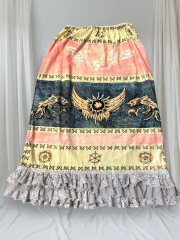 KOBINAI 프릴 서양 회화 스커트