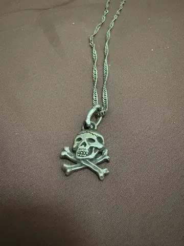 스컬 디자인 목걸이 30s 스컬