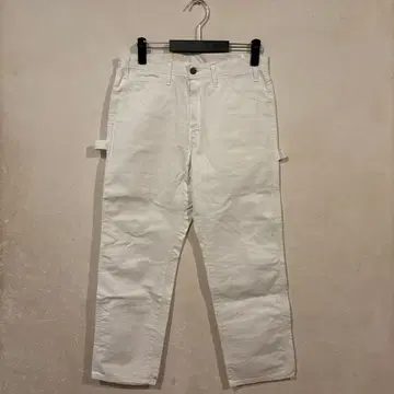 Dickies 화이트 카고 팬츠