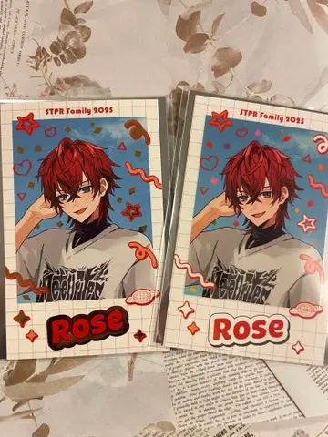 포토 카드 로제 군 STPRFamily