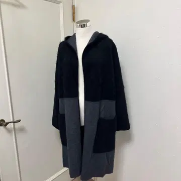 캐시미어 100% 니트 롱 가디건 겉옷 여성용