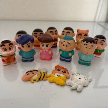 짱구는 못말려(크레용 신짱) 손가락 인형 11개 자석 3개