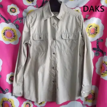 DAKS 닥스 셔츠 블라우스 베이지색