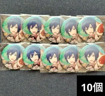 프로세카 KAITO 17C 글리터 캔뱃지 그리 카이토 10개 3