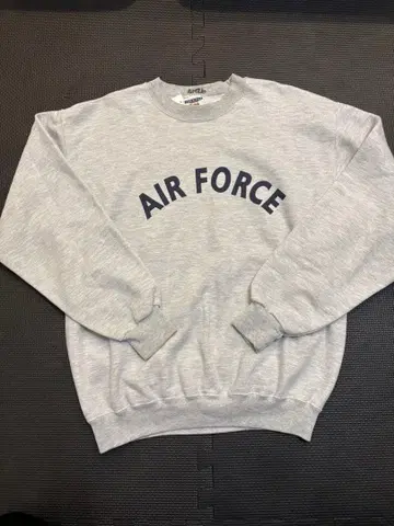JERZEES AIR FORCE 맨투맨 그레이