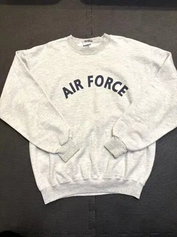 JERZEES AIR FORCE 맨투맨 그레이