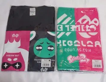 스플래툰2 텐타클즈 하이카 라이브 T셔츠 타월