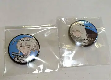 걸즈 밴드 클라이 영화 특전 캔뱃지 카와라기 모모카 2개 세트 2