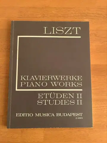 리스트 에튀드 제2권. 연습곡집 제2권