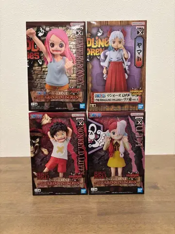 원피스 DXF 피규어 루피 우타 야마토 보니