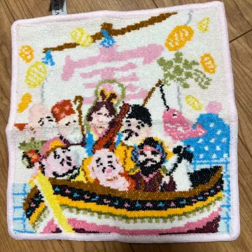 페이러 손수건 럭키 세븐 칠복신 미사용품 한정품 러브리