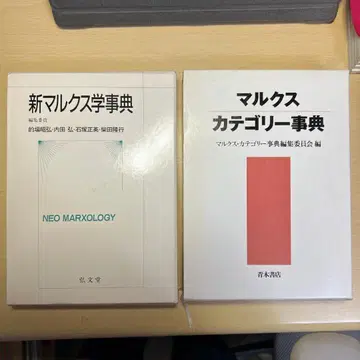 신 마르크스학 사전, 마르크스 카테고리 사전 세트 고분당 아오키 서점