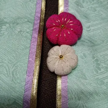 츠마미자이쿠 겹카라 새상품급 후리소데 성인식