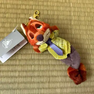 디즈니 스토어 닉 봉제 인형 키링 키체인 주토피아