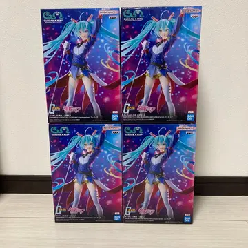 하츠네 미쿠 건담 콜라보 피규어 4개 세트