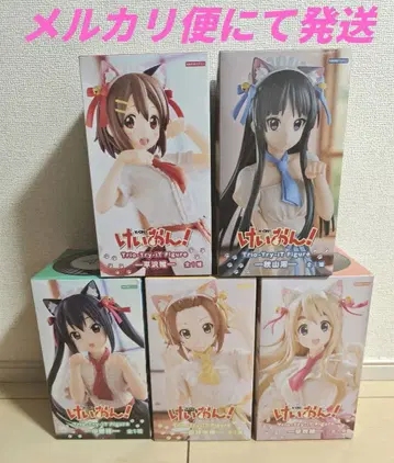 [ 미개봉 ] 케이온! 프라이스 피규어 5종 세트