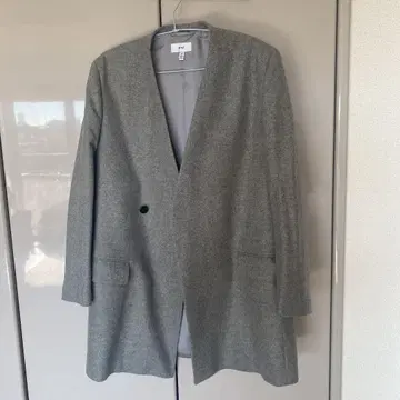 체스터 코트 롱 코트