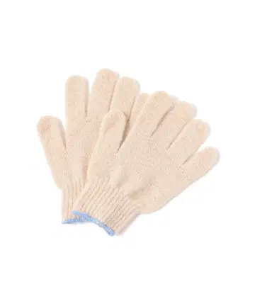 TEMBEA 베이지 5개 손가락 그로브