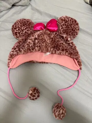 미니 팬캡 레오파드 무늬