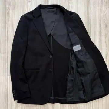 TOMORROWLAND 언라이닝 자켓 블랙 44 본견 100%