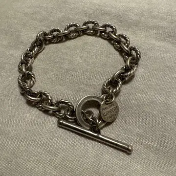 PHILIPPE AUDIBERT 실버 체인 팔찌