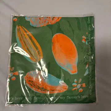 후지이 카제 꽃 반다나 그린